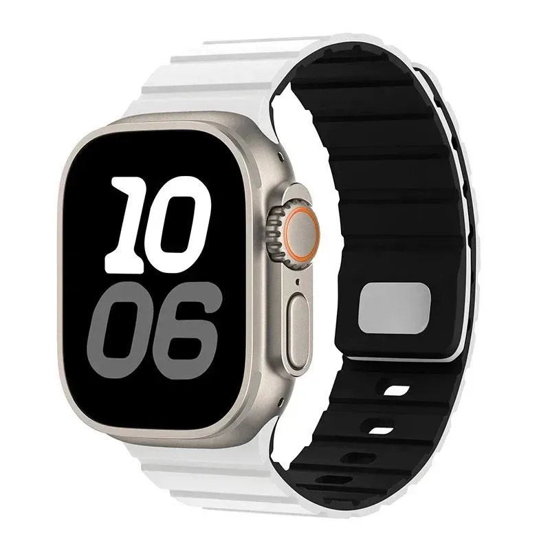 Silicone Magnetic Bracelet Watch Band