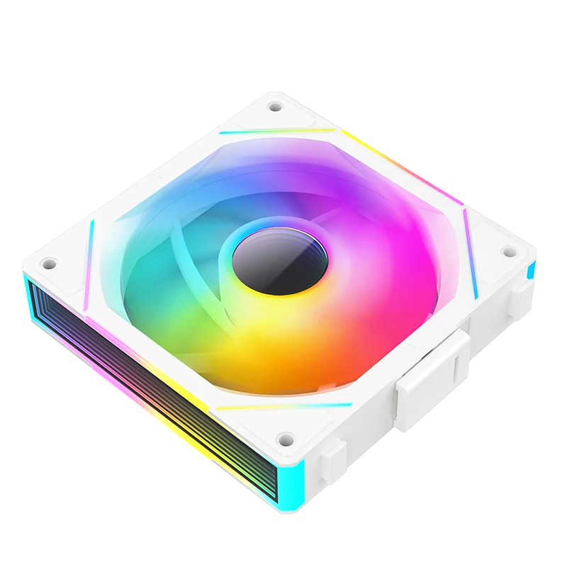TEUCER JM-1 Fan 120mm ARGB Shenguang Synchronous Cooler for PC Case Air Cooler PC Case Fan 12cm Silent Water Cooling Fan