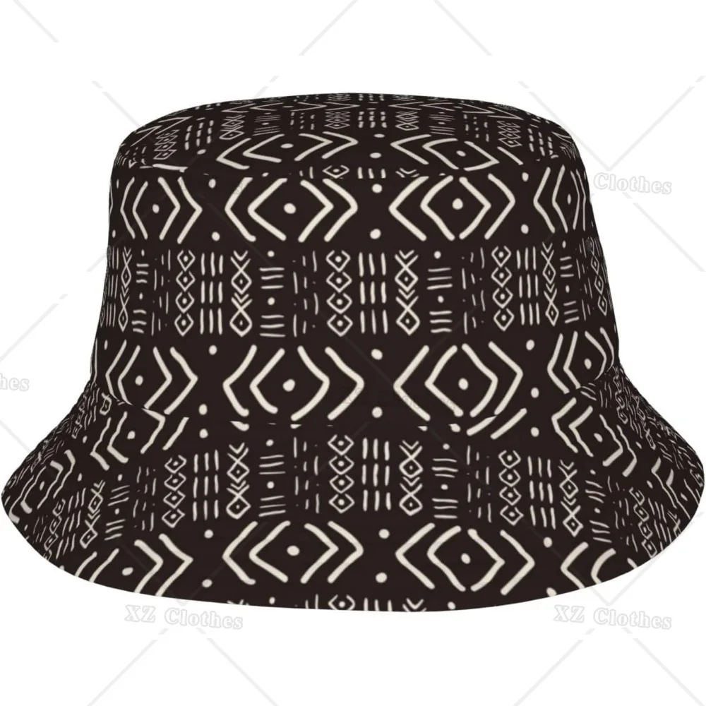 

Summer African Bucket Hat for Women Men Teens Beach Outdoor Fashion Packable Sun Cap Summer Headwear Fishing Caps for Fisherman