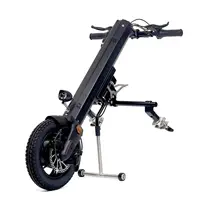 12 Inch 13AH/20AH Lithium Battery Disabled Wheelchair Trailer Driver Head Electric Handbike Handcyle For Disabled 2