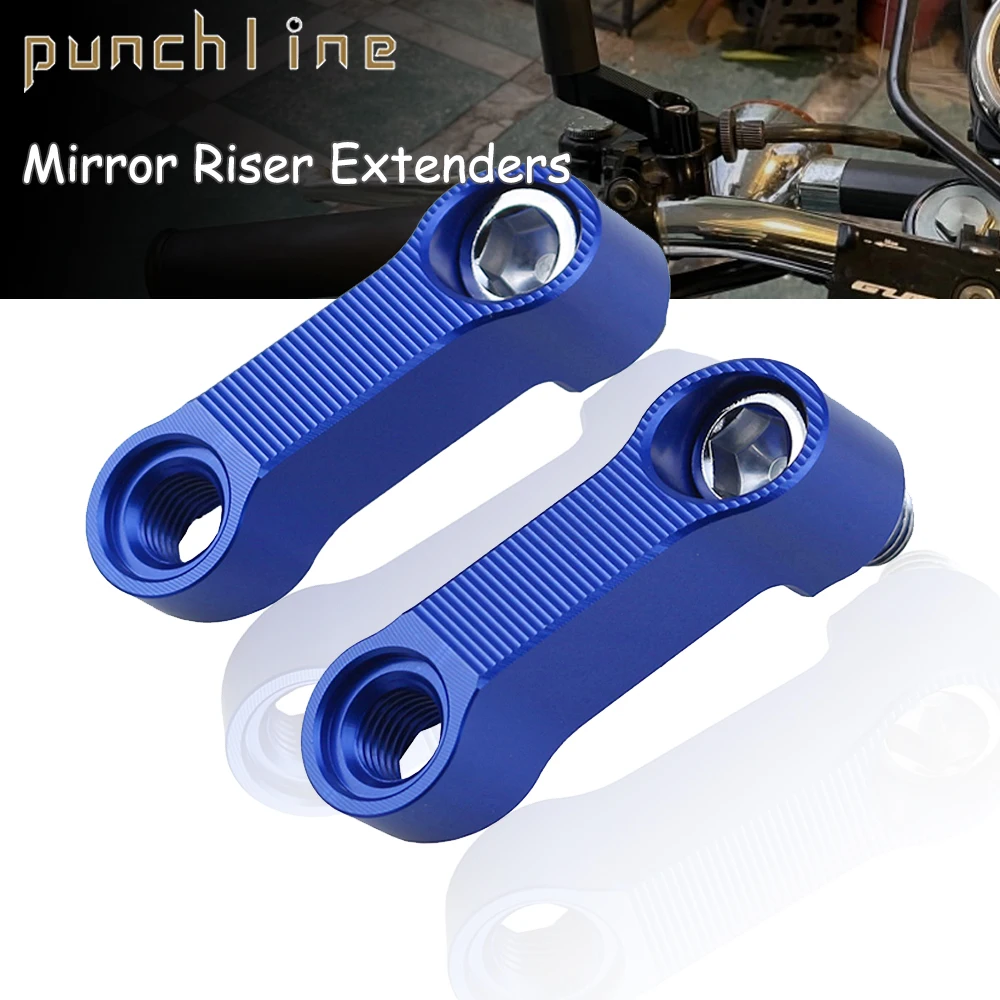 Per Gsx-8S Gsx-950 Gsx-S 950 Gsx-S 1000 Gsx-S1000Gt V-Strom 800De Mirror Riser Extender Distanziatori Adattatore Di Estensione