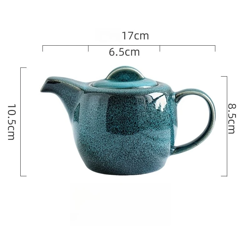 Description Picture 4 of itemEuropean Style Ceramic Coffee Pot Office Home Restaurant Tea Pot Heat Resistant Coffee Utensils