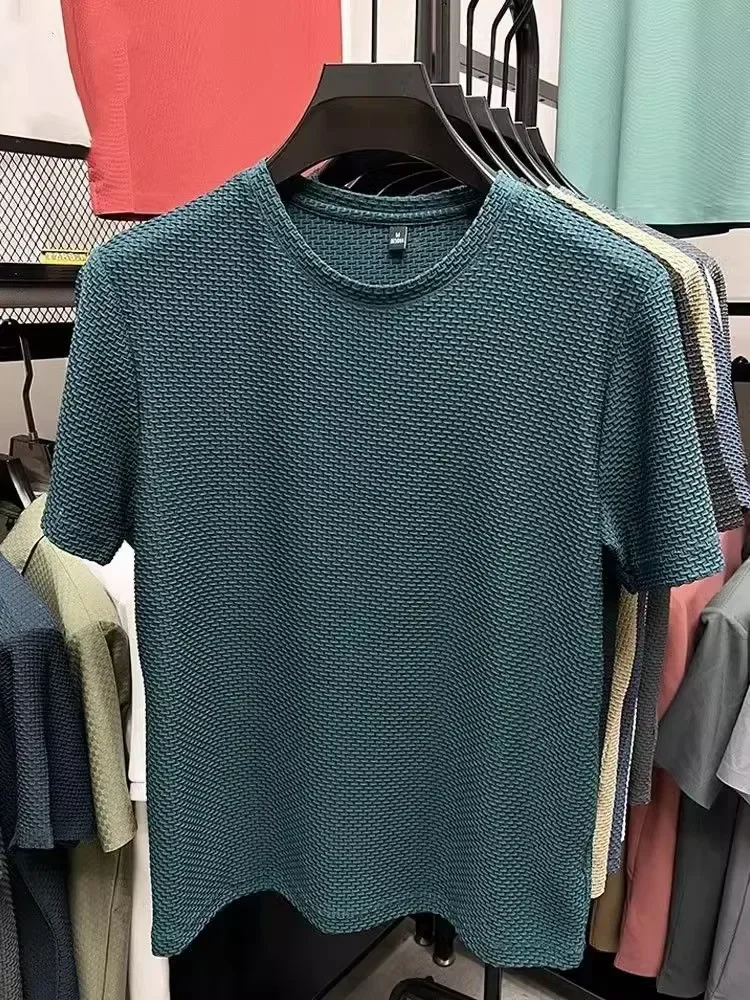 Men's Bamboo Ice Silk T-shirt quality assurance
