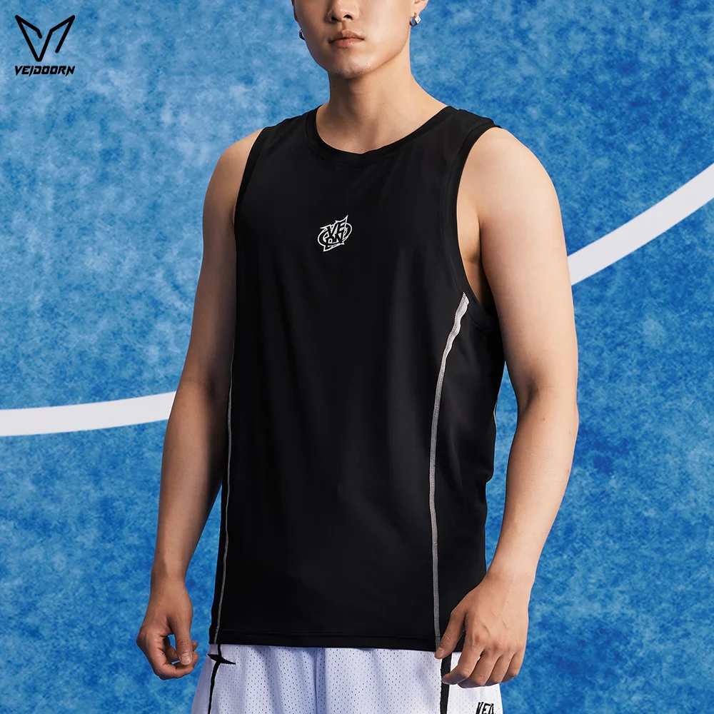 2025 Men's sports jacket quick-drying from Veidoorn lightweight breathable for workout for running in gym sportswear