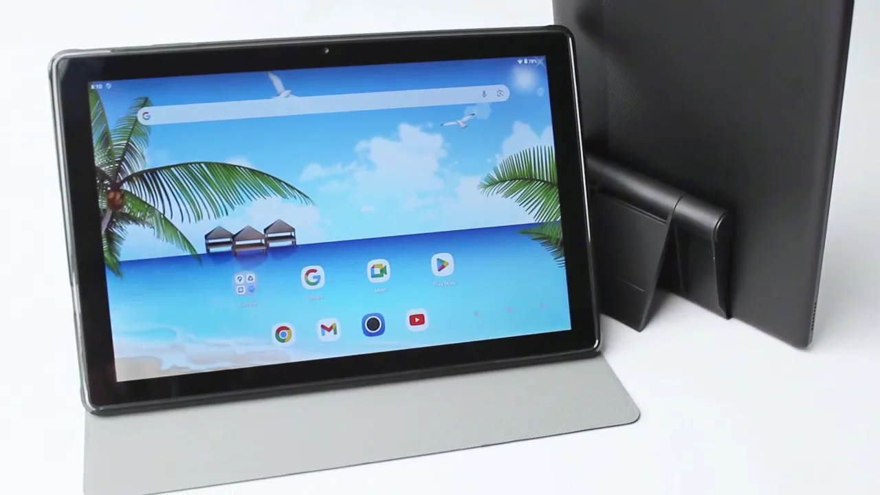 Android 15 Tablet with Keyboard Mouse, 8GB+64GB(Expand to 1TB