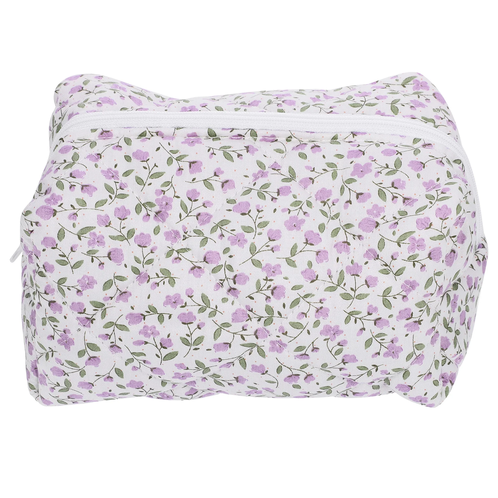 

Bags Travel Toiletry Floral Makeup Spring Pouch Purple Portable for Women