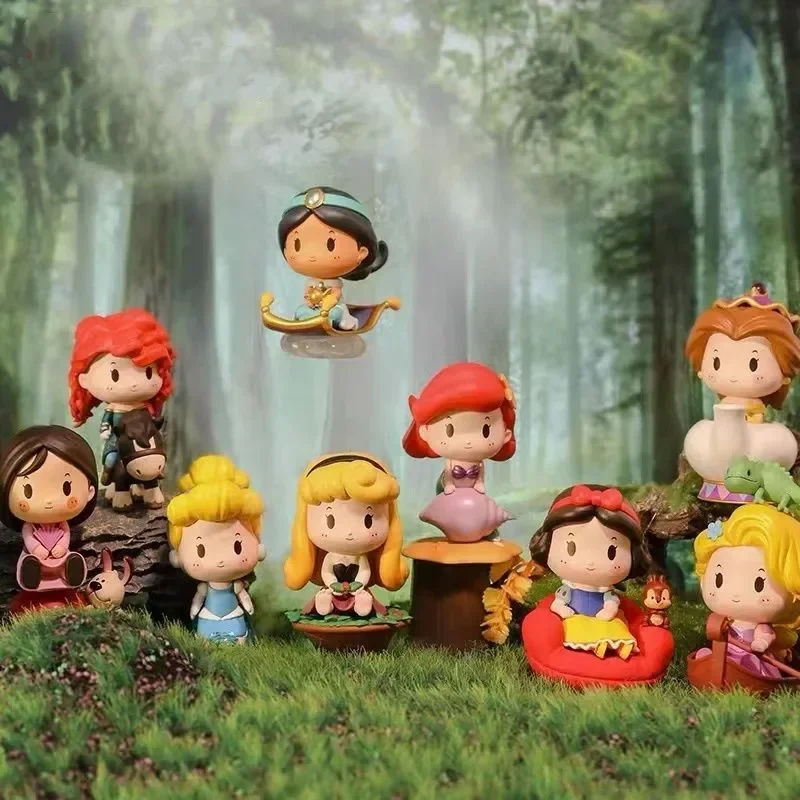 

Принцесса дневная серия эксклюзивных героев Аниме Фигурка загадочная коробка Белоснежка Ариэль Золушка Аврора строительный подарок