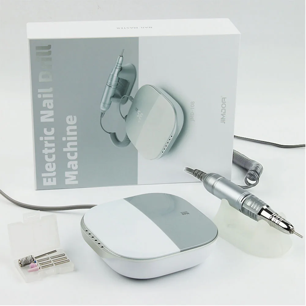Electric Nail Drill 35000 RPM Electric File HD Display Metal Manicure Pen Professional nail lathe Sander