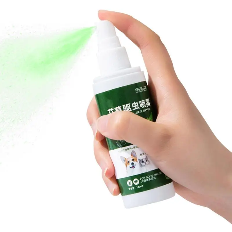 

Pet Insect Repellent Spray External Lice And Tick Insecticides Relieve Fleas Cats Dogs Lice Ticks Sterilizations Relieve Skin