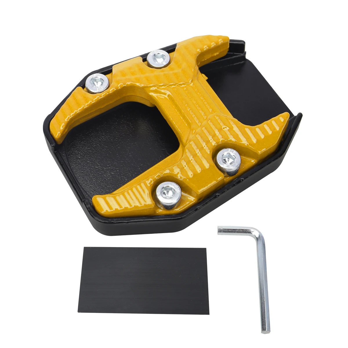 Motorcycle Kickstand Extender Foot Pad Support Plate Accessory