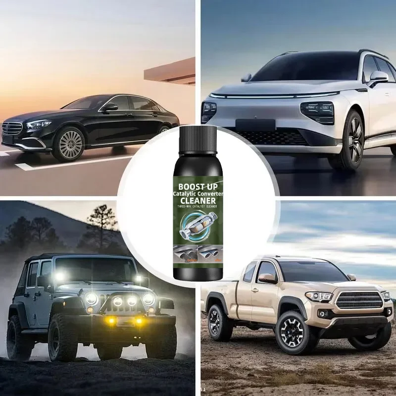 Car Engine Catalyst Converter Cleaners Automobile Engine CSV Cleaning Accelerators Catalysts Easy To Clean2025New 4