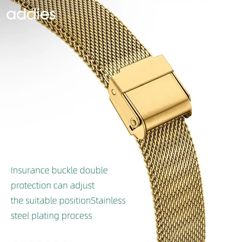 ADDIES Women Watches Ladies Luxury Brand Rose Gold Stainless Steel Green Crystal Bracelet Quartz Wrist Watch Relogio Feminino