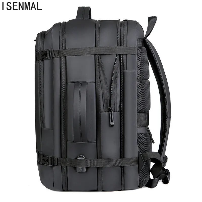 Mochila de viaje de gran capacidad para hombre y mujer, morral impermeable  para ordenador portátil de 17 pulgadas, con bolsillo para zapatos, 30l -  AliExpress