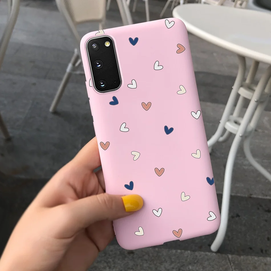 Fashion Cute Cartoon Soft Candy Color Silicone Phone Case Cover