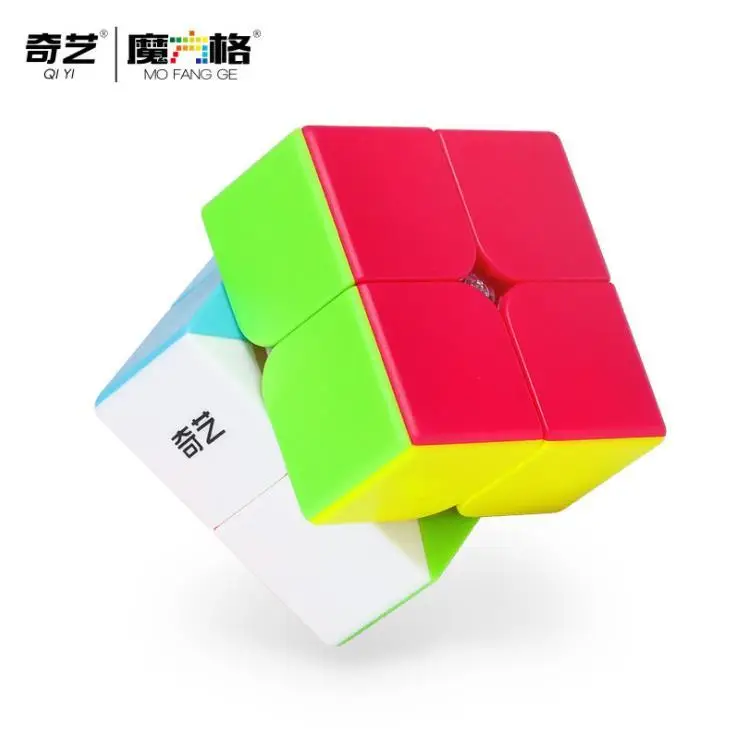 Speed Cube QiYi QiDi S 2x2x2 Magic Brain Teaser Toys Puzzle speed cube