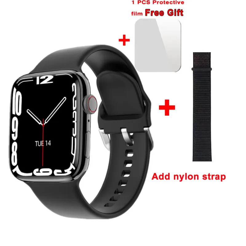 EnohpLX IWO 17 GPS Smart Watch Men IP68 Waterproof Bluetooth Call AI Voice 1.9 inch TFT Screen 380mAh NFC Women Smatwatch 