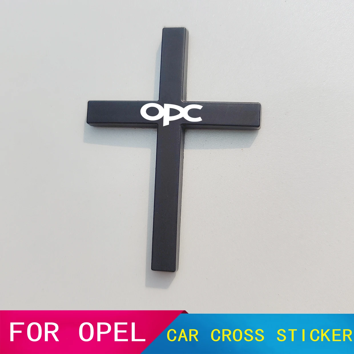 Auto Gesù Croce Adesivo Metallo Dio Christian Croce Laterale Emblema Adesivo Per Opel Meriva Gtc Karl Opc Linea Speedster Vita Gt Tigra
