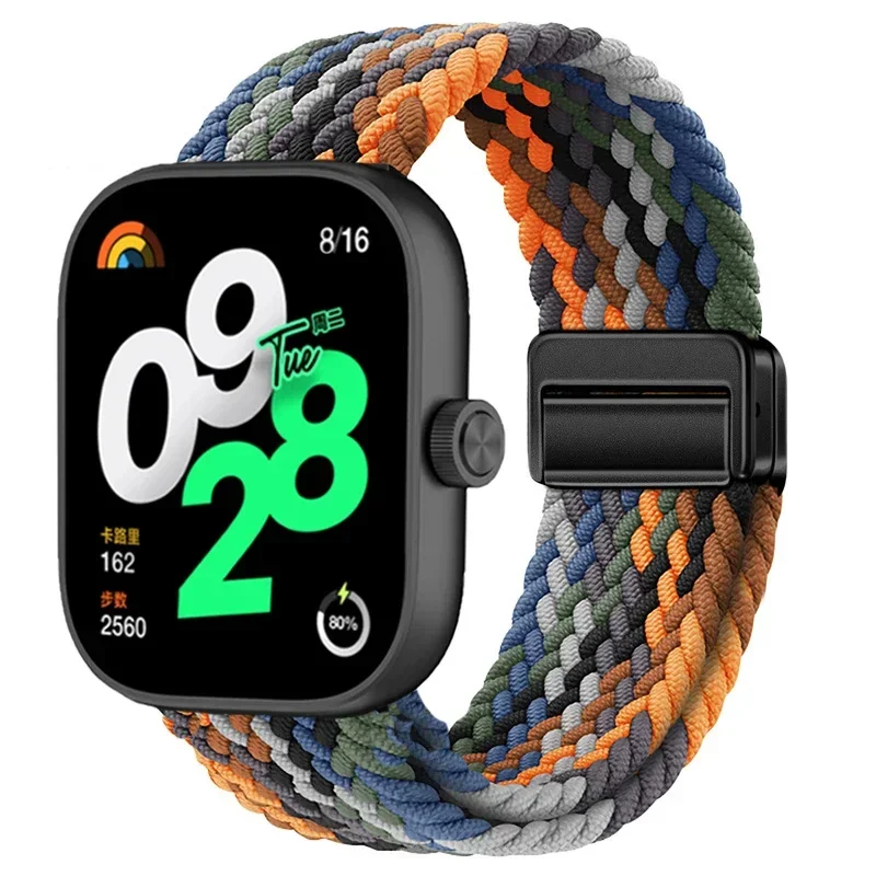 Magnetic Adjustable Braided Nylon Sport Strap Replacement Bracelet