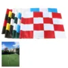 Golf Backyard Training Aids Hole Pole Cup Flags Putting Green Marker for Outdoor Indoor Backyard Golf Courses Practice 51 x 36cm 2