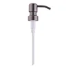 1Pc Metal Soap Pump Liquid Lotion Gel Dispenser Replacement Jar Tube Tool For 28/400 thread standard Monin Syrup Juice Bottle 3
