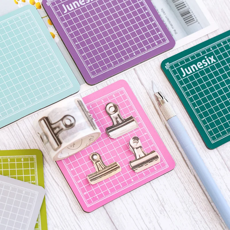 Cutting Mat 1PC Mini Model Engraving Pad Art Supplies Stationery School Supplies 8*8cm