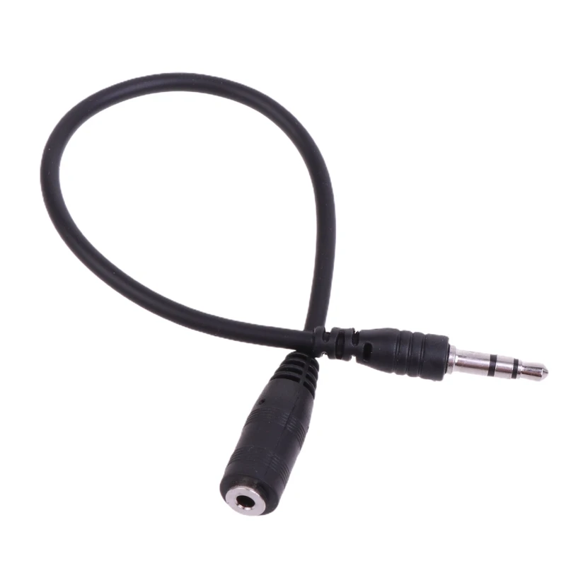 

7.9'' 2.5mm Female to 3.5mm Male Plug Connector Cable for Aux Speake Headphone