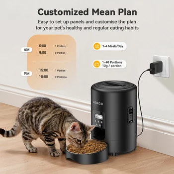 Alternative view of ROJECO 2L Smart Automatic Pet Feeder