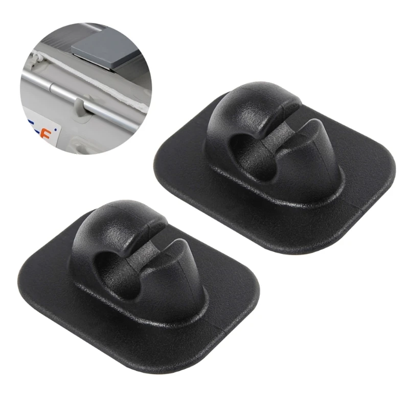 2PC PVC Paddle Clips Oar Stand Holder Clip Buckles for Inflatable Boat Canoe Kayak Rubber Dinghy Fishing Boat Accessories Tools