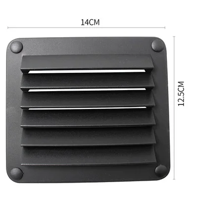 5.5 x4.7" Louvered Vent Cover Ventilation Grille RV/ Boat Hardware