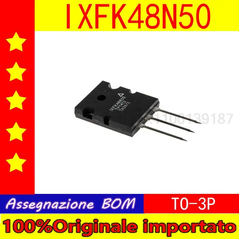 

10 шт./лот IXFK48N50Q IXFK48N50 транзистор TO-247 Мощный полевой транзистор 500 в 48 а