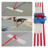 Bull Float Magnesium Concrete Float, 48 x 8" Round End Concrete Float Tool Cement Tool, Concrete Kit Bull Float with 4 Float 1