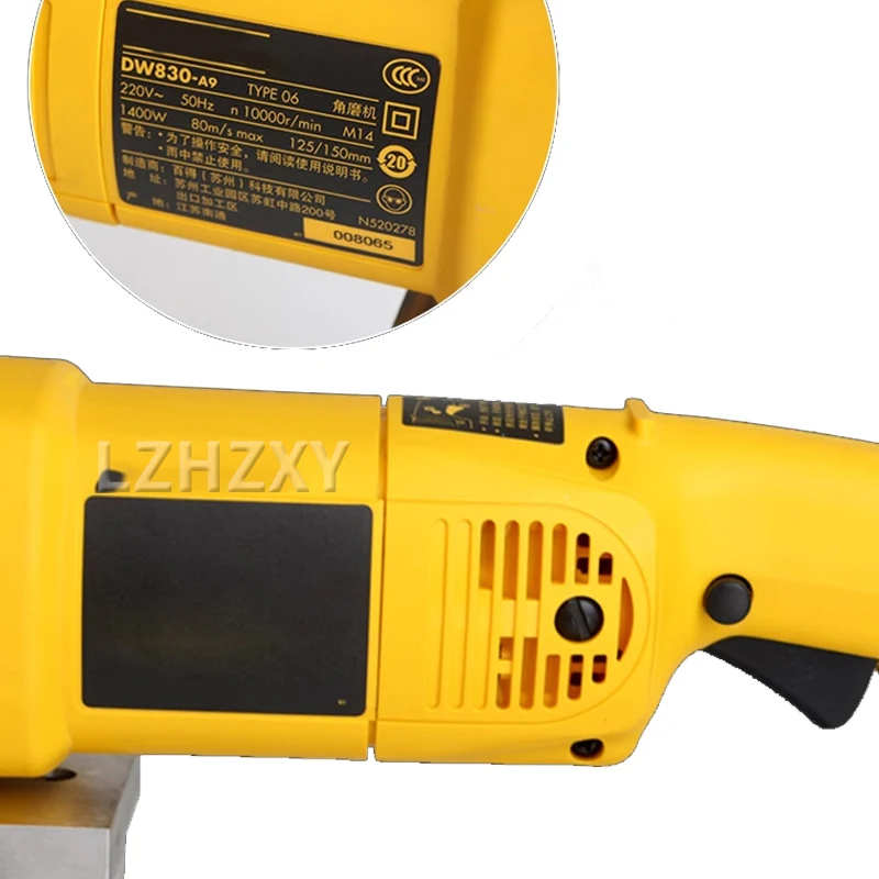 5-20MM Handheld Diamond Core Drill Rig Concrete Wet / Dry Electric Stepless Speed Drilling Machine 1400W 10000R/min 6