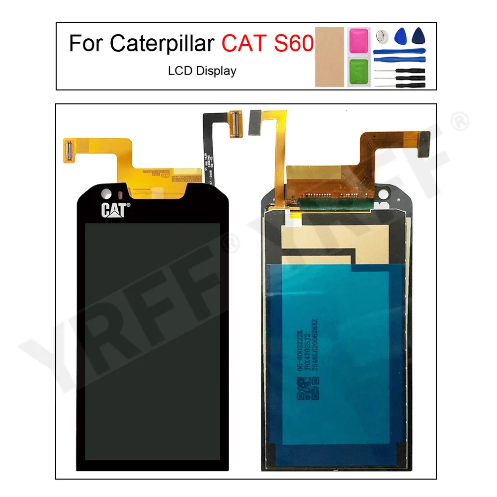 Per Caterpillar Cat S60 Sostituzione Del Telefono Con Schermo Lcd Per Cat S60 Display Lcd Touch Screen Da 4.7 Pollici Digitizer Assembly