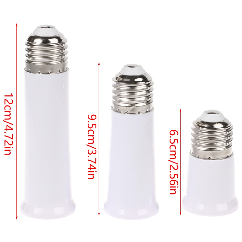 1PC 65mm 95mm 120mm E27 To E27 Extender Lamp Holder Base Bulb S633ed508c19042b6b7df61ecb4dc90e4D