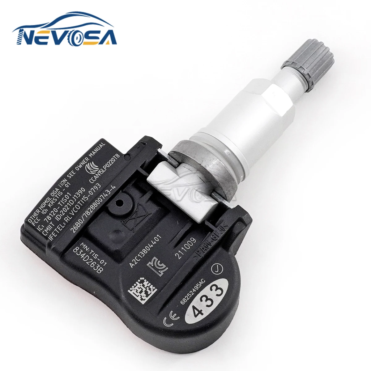 NEVOSA-68252495AC TPMS ,  ׷ üŰ IV 2016-2020 Ÿ̾ з ͸ ý 68252495AA 68252495AB, 4 ǽ