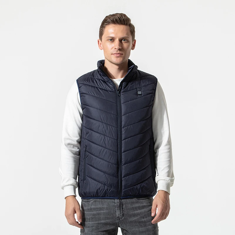 Adjustable Electric Heated Vest with USB Charging - Unisex Heated Bodywarmer
