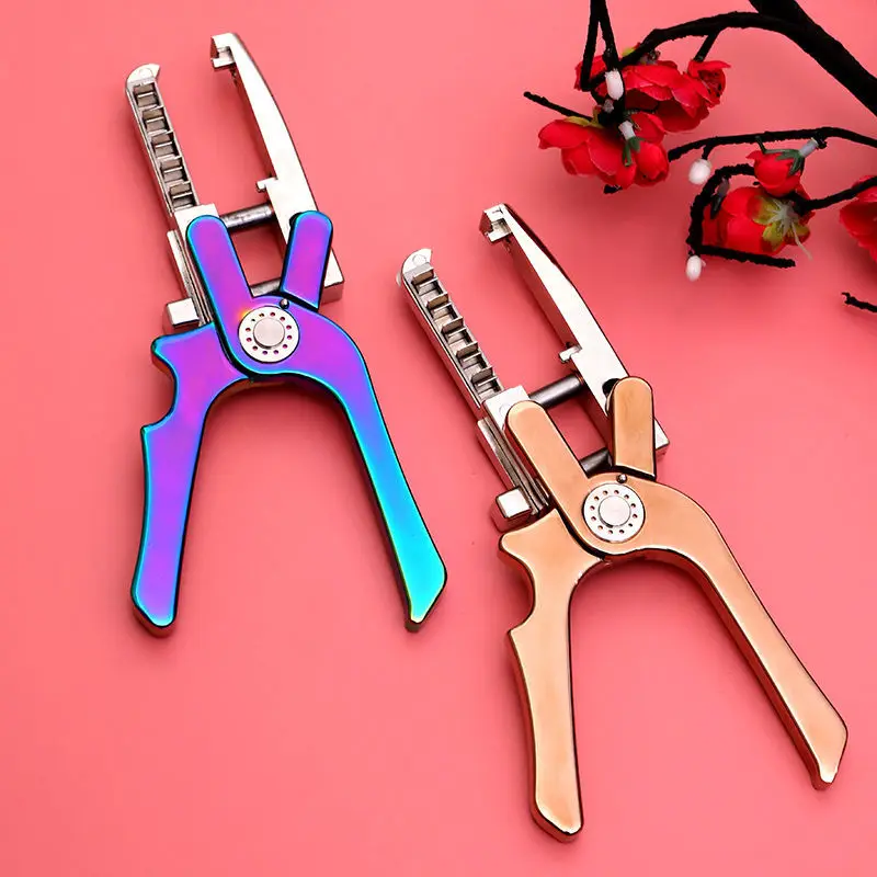 

2nd Generation Hair Extensions Machine With 5 pins Human Hair Connector Kits Micro Link Remove Hair Plier Salon Tools Set