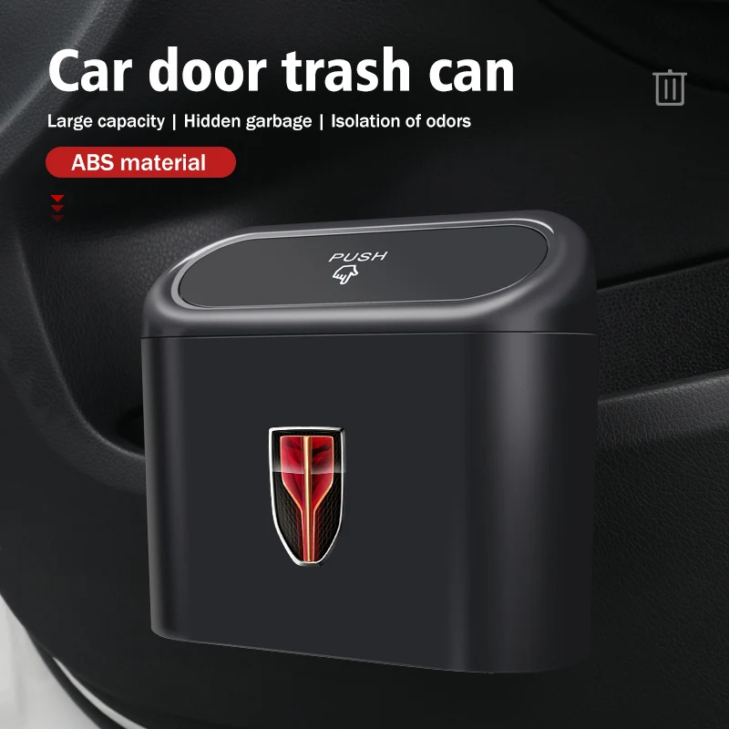 Pattumiera Per Auto Sospesa Pattumiera Per Immondizia Custodia Per La Polvere Cestino Per Hong Qi Bandiera Rossa H5 Faw Bandiera Rossa Hs5 Hs7 H5 H7 H