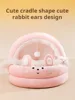 Cute cartoon pet mat dog mat four seasons mat semienclosed cat nest bed pet supplies bear mat