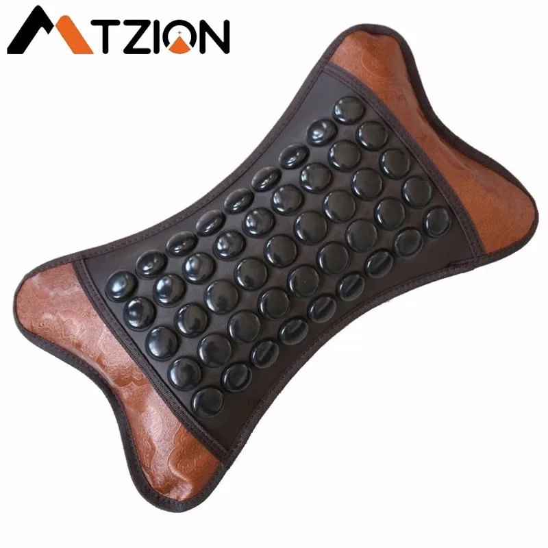 Jade Massage Pillow Heating Jade Pillow Promote Blood Circulation Improve Sleep ,Relieve Neck Pain,Reduce Head and Shoulder Pain