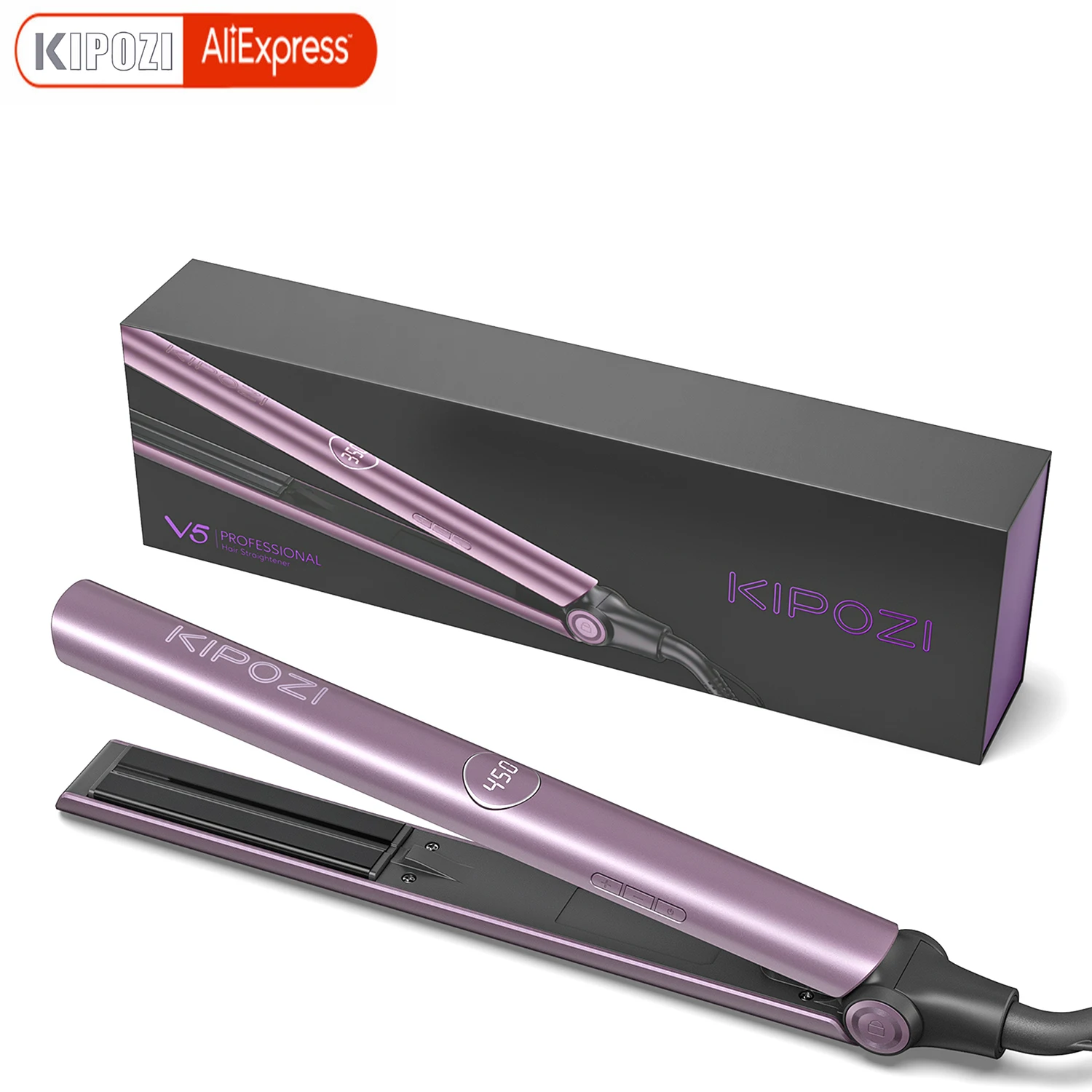 KIPOZIProfessioalHairStraightener2in1FlatIronCurlingIron