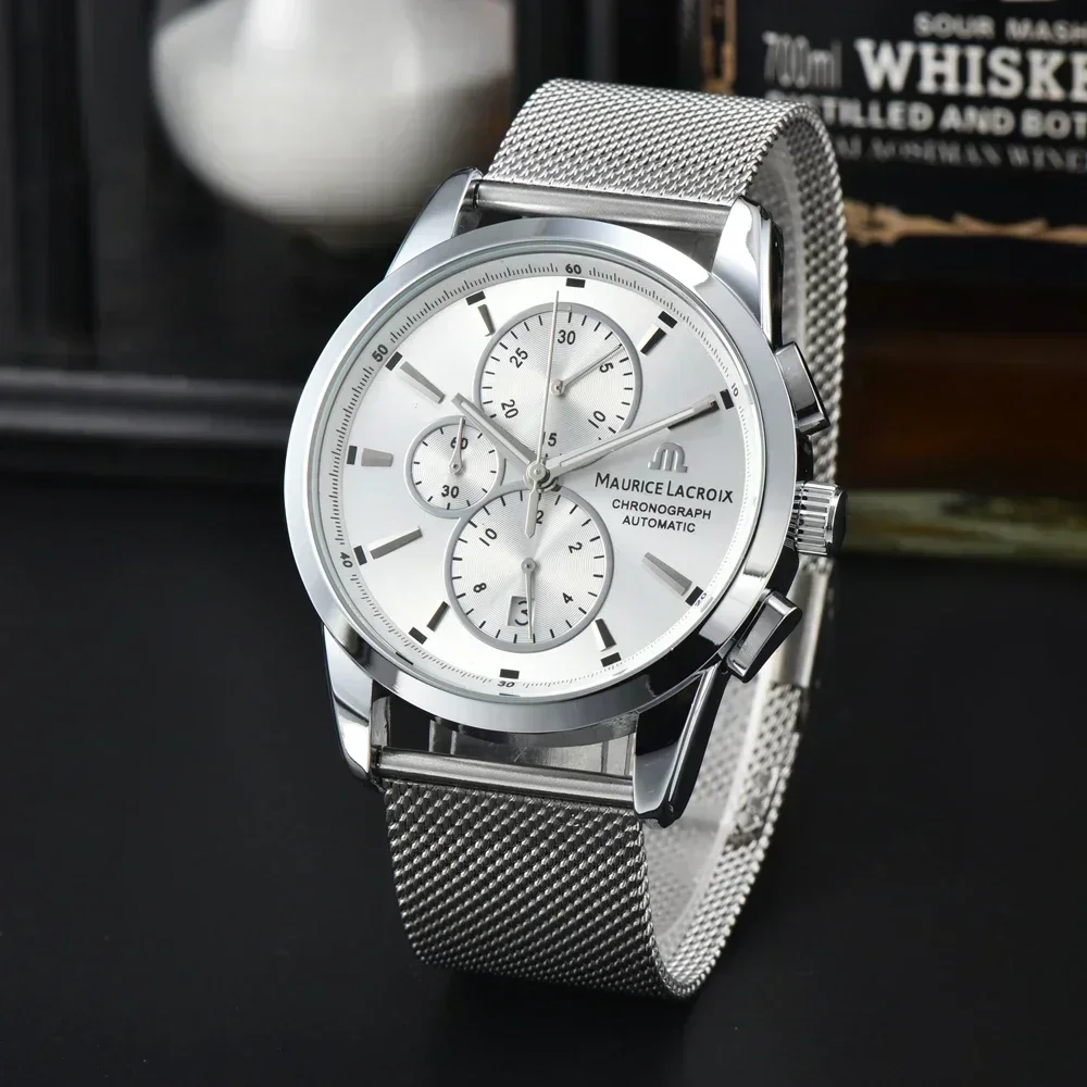 Maxi-Lacroix- Aikon Tide Orologio Da Uomo Cinturino In Gomma Orologio Intelligente Al Quarzo Impermeabile Per Uomo Sport Reloj Hombre Orologio Aaa Di 