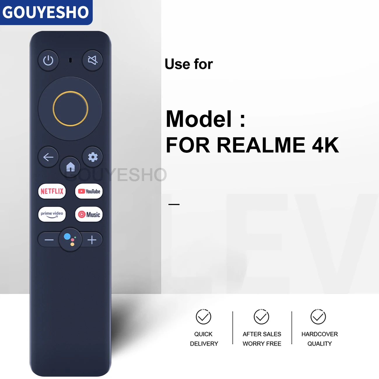 Controle Remoto Original para tv Realme Novidades Voice 4k Review Smart Google tv Stick Cd20 - Image 5