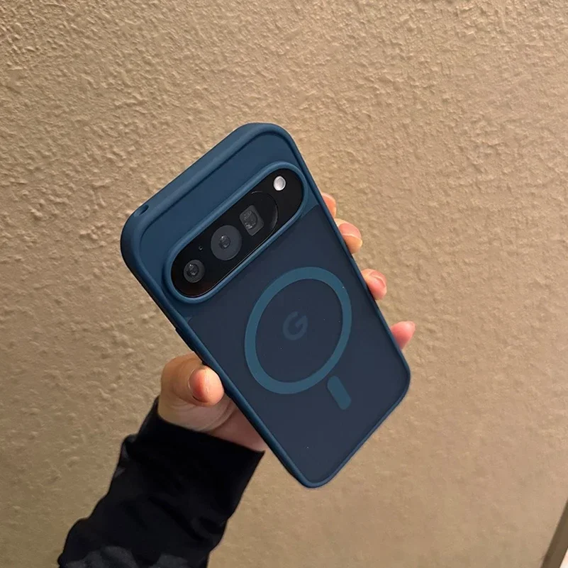 Translucent Matte Ultra Thin Magnetic Shockproof Case - Candy Color