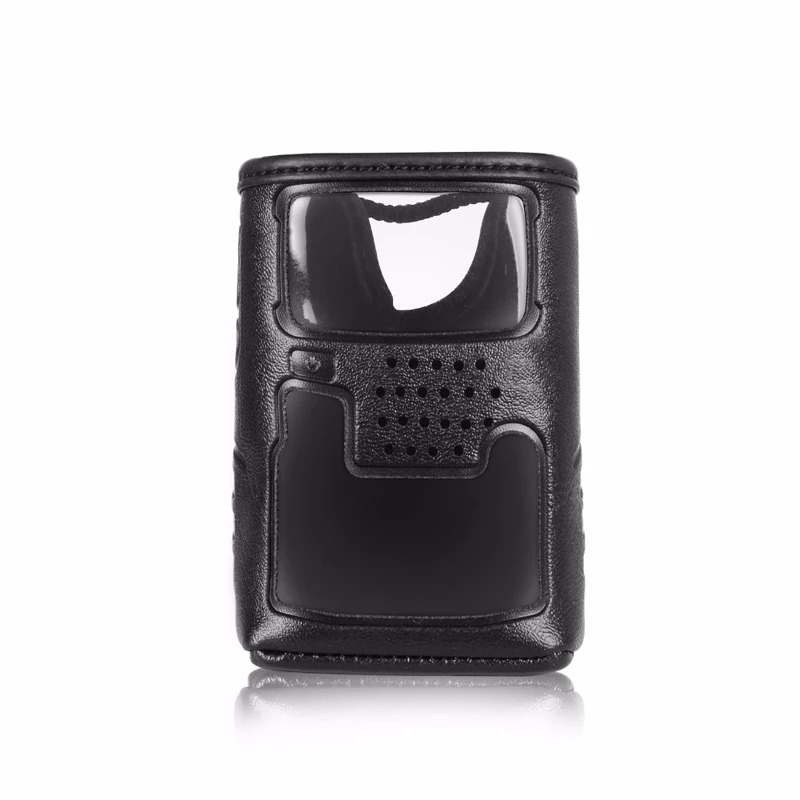 Yaesu Two Way Radio Soft Leather Case Cover Bag Holder Holster for Vertex  VX-6R VX6R VX-7R VX7R VX-6E VX6E Series Walkie Talkie