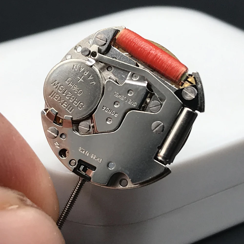 New Sw Original Quartz Watch Movement 775-6 Japan Battery Stainless Steel Wristwatch Replacement Parts