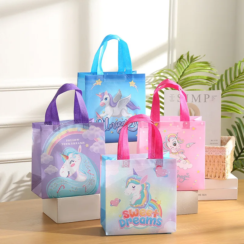 Bolsas Personalizadas Bolsas Unicornio Para CumpleaÃ±os Sorpresas