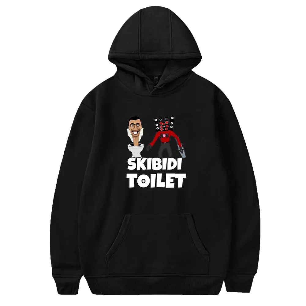

New Skibidi Toilet Hoodie Women Men Long Sleeve Pullover Autumn Winter Hooded Sweatshirts Unisex Casual Streetwear Fashion