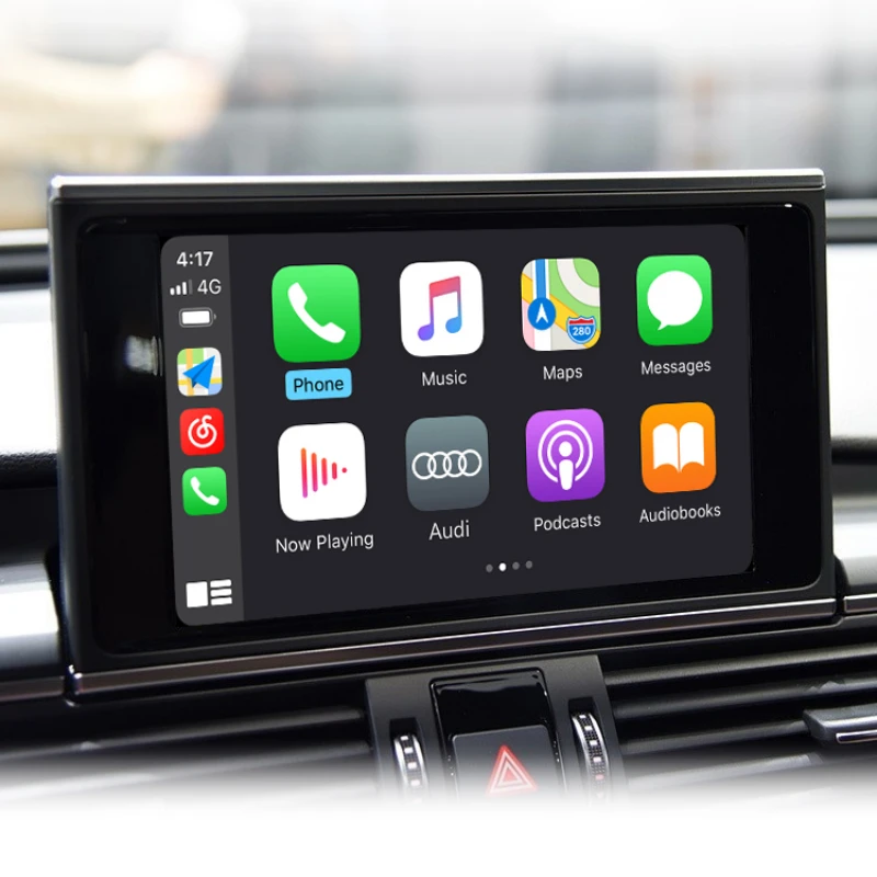 Apple Carplay Wireless Per Audi A6 A7 A8 C7 Mmi Rmc Mib2 2012-2017 Ios Airplay Mirror