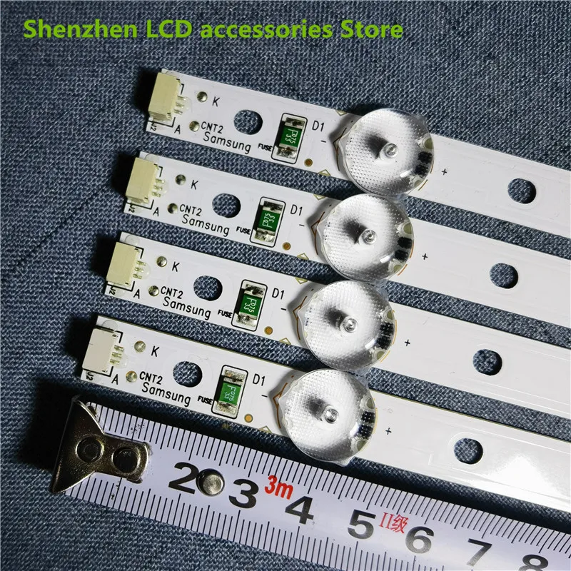 8 lamp for GC43D08-ZC22AG-17 15 23 13 303GC430044 303GC430043 un43j5200af un43j5202 857MM 43inch use aluminium 100%new 3v